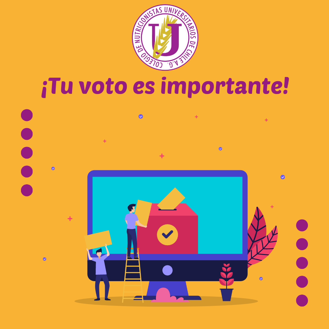 Tu Voto Es Importante Colegio De Nutricionistas De Chile